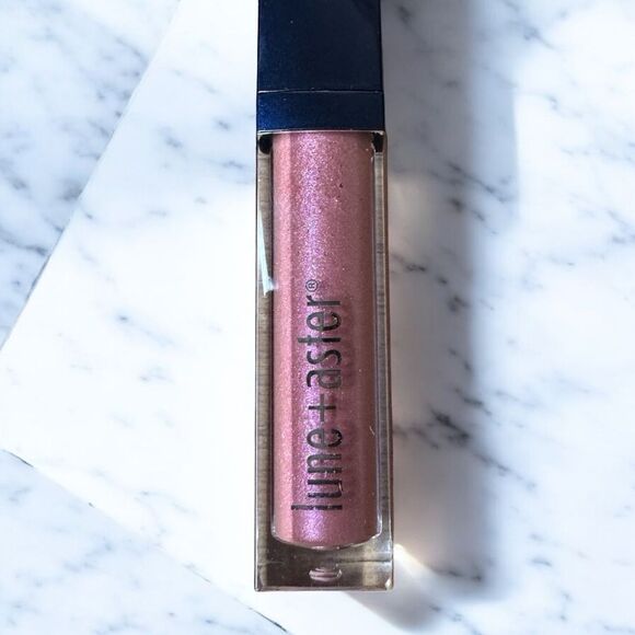 Lune + Aster Shimmering Pink Lip Gloss in Vlogger - Picture 1 of 6